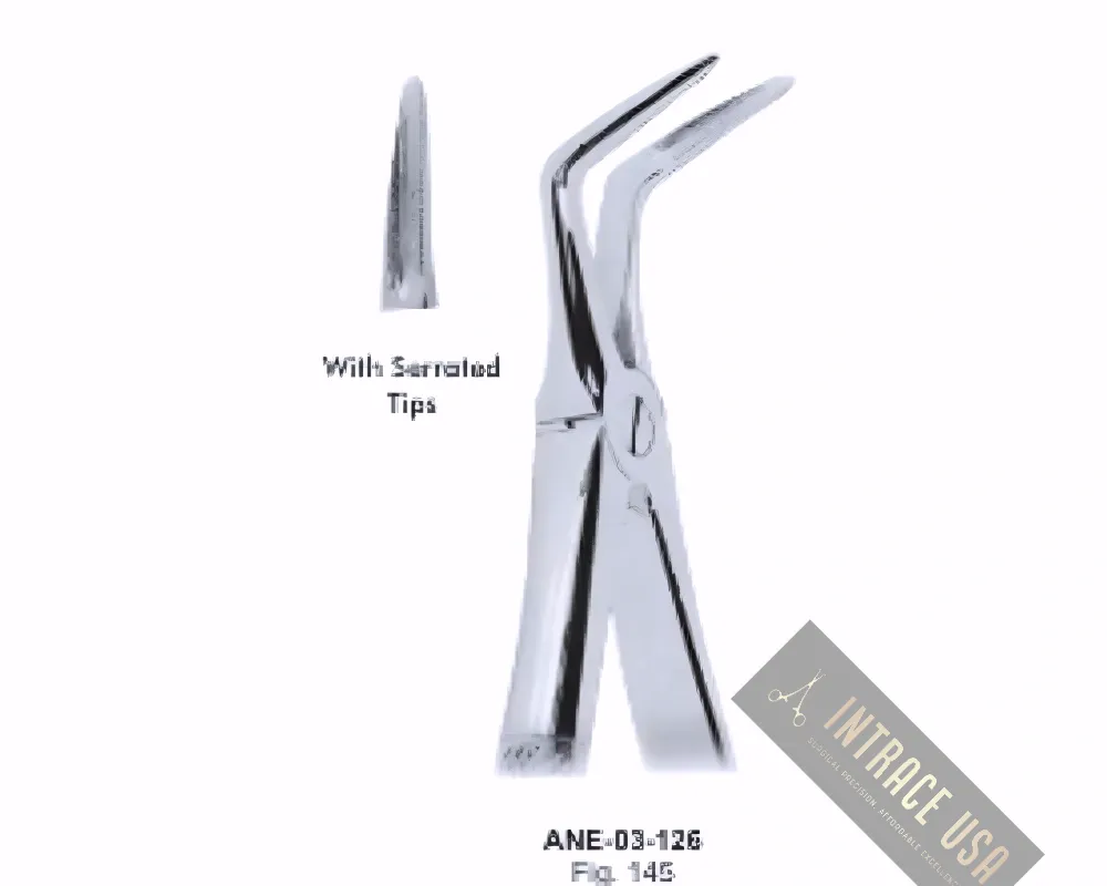 Extracting Forceps lower roots Fig. 145