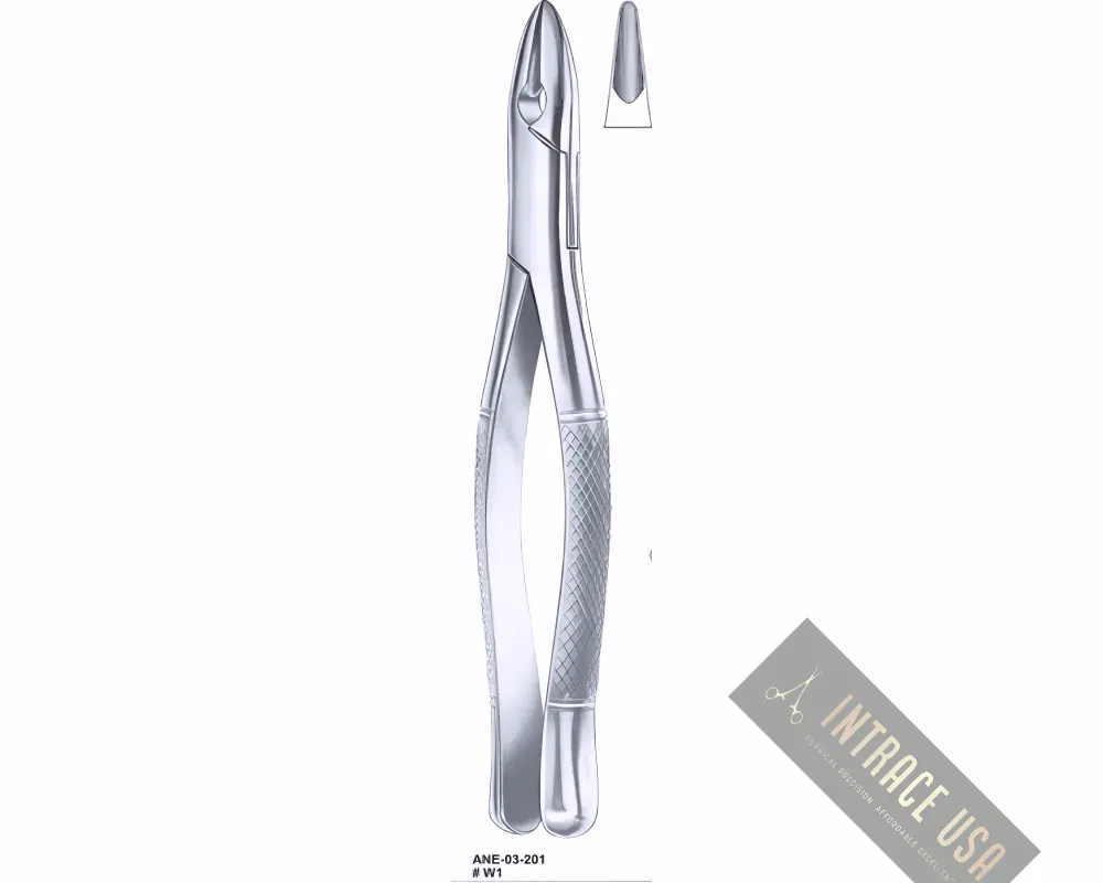 Extracting Forceps Winter upper centrals and canines Fig. W1