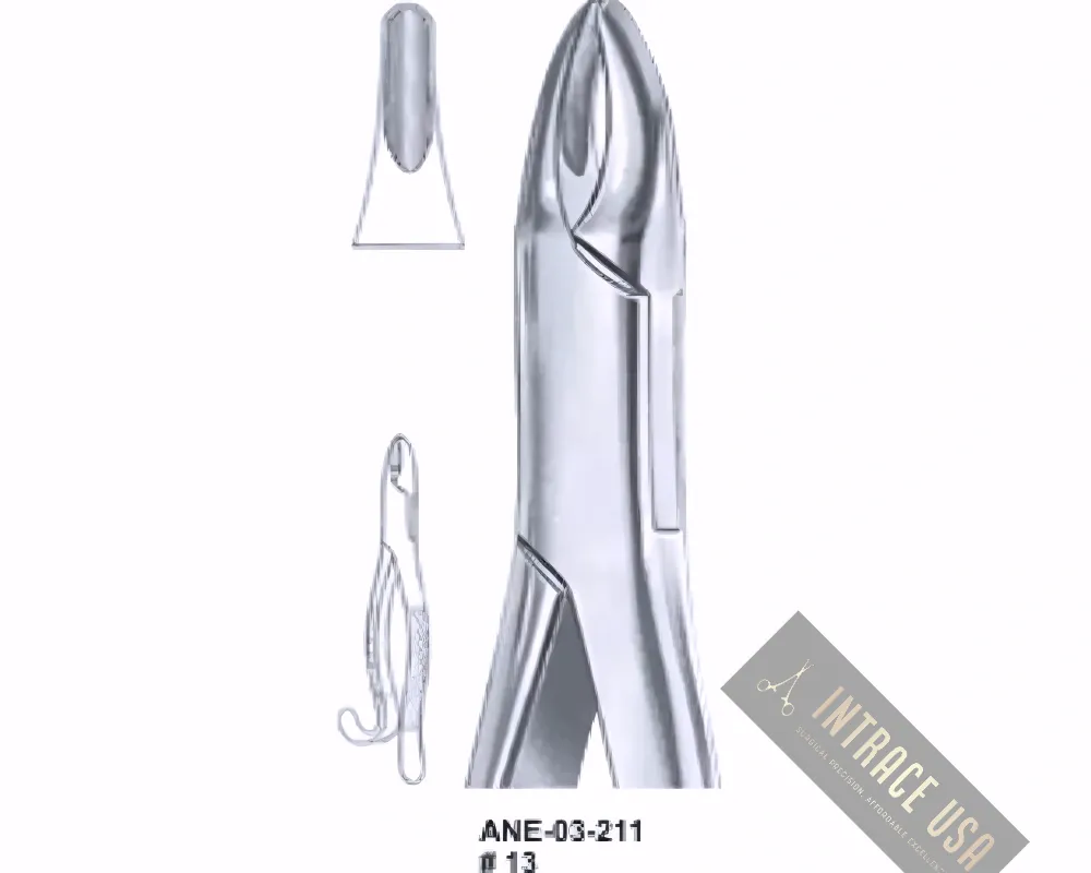 Extracting Forceps upper incisors Fig. 13