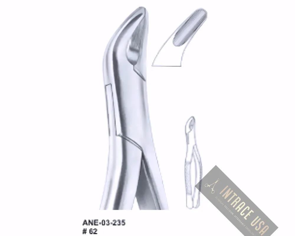Extracting Forceps upper incisors and roots Fig. 65