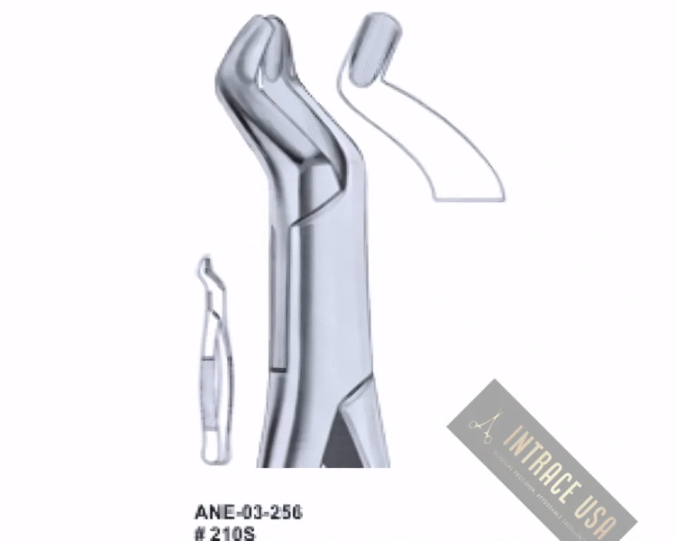 Extracting Forceps upper third molars Fig. 210S
