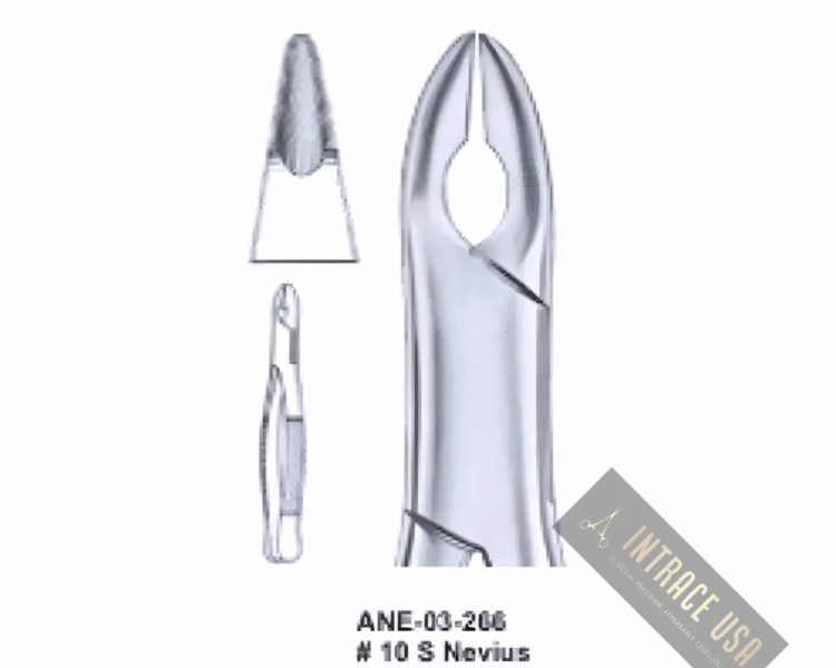 Extracting Forceps Nevius upper canines Fig. 10 S