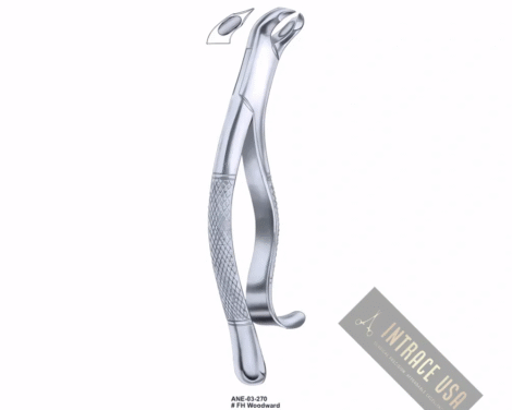 Extracting Forceps Woodward Lower molars Fig. FH