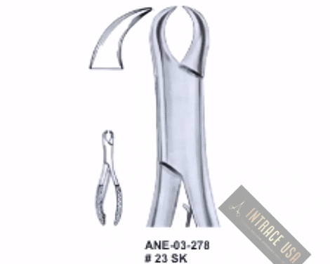 Extracting Forceps Lower molars Fig. 23 SK