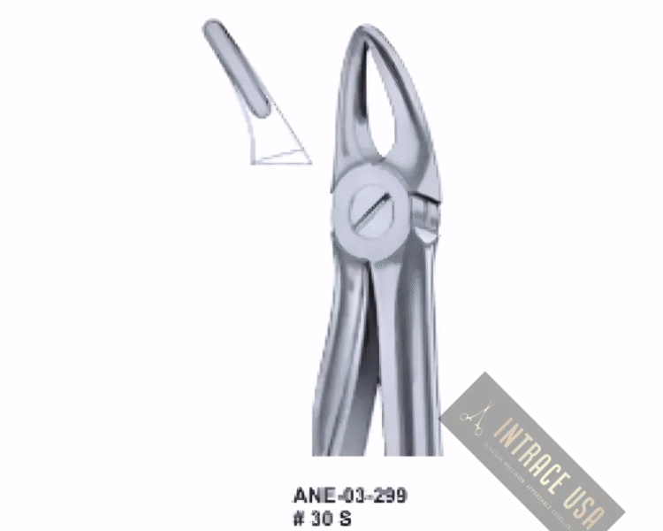 Extracting Forceps upper roots, for children Fig. 30 S