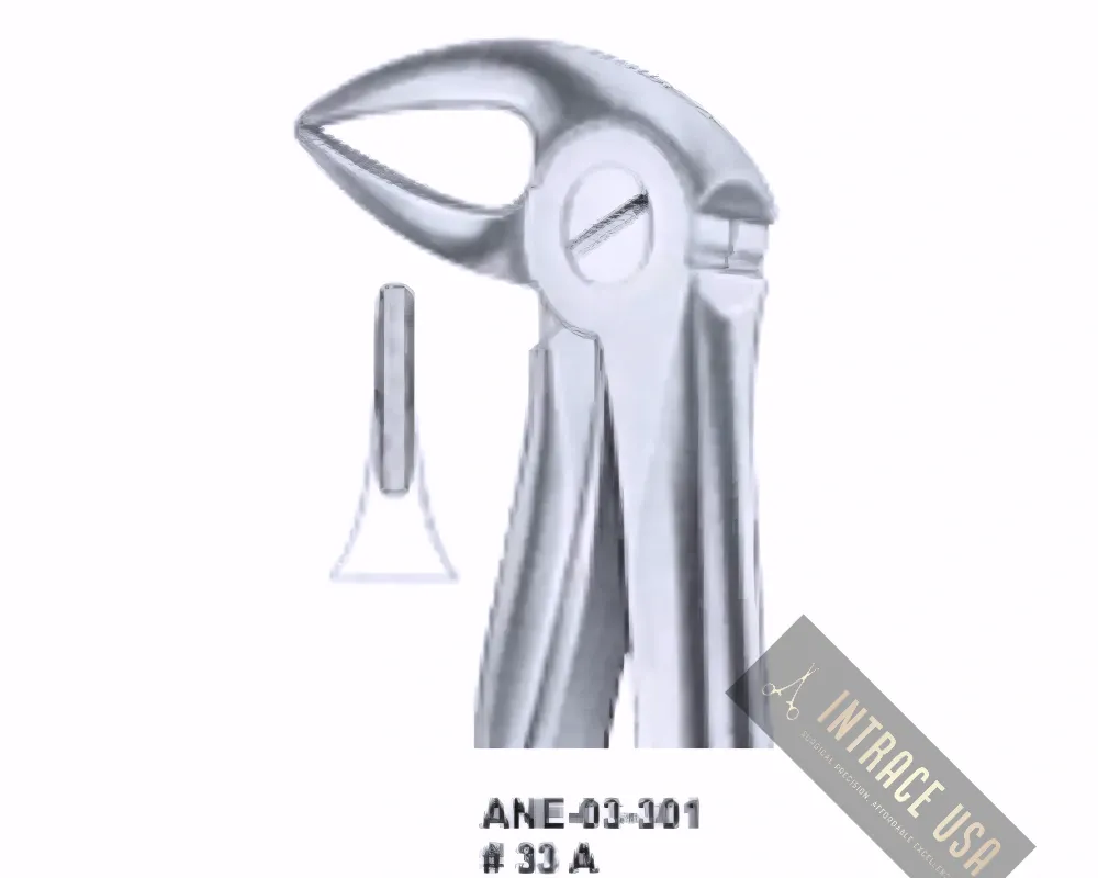 Extracting Forceps lower roots Fig. 33 A