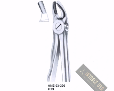 Extracting Forceps upper Molars, for children Fig. 39