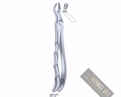 Extracting Forceps upper third molars, right Fig. # 67 ½ R