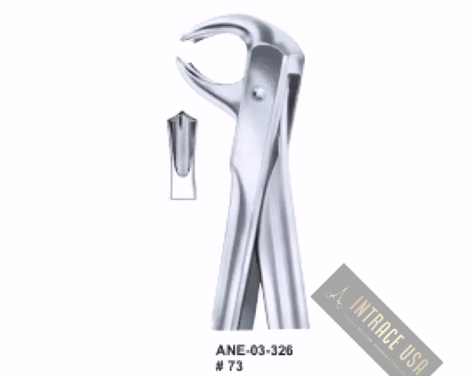 Extracting Forceps lower molars Fig. # 73