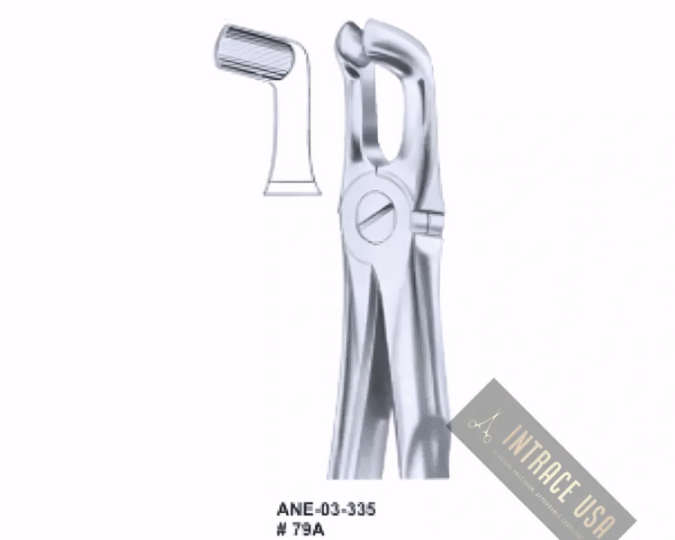 Extracting Forceps lower third molars fig. # 79A