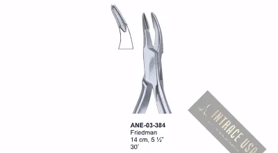 Friedman Tissue Nippers 14 cm, 5 ½” 30o