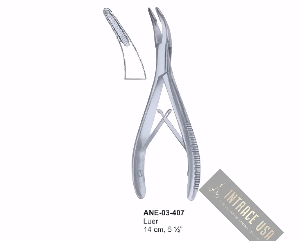 Luer Bone Rongeurs 14 cm, 5 ½”