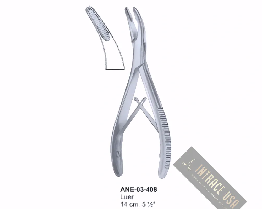 Luer Bone Rongeurs 14 cm, 5 ½”