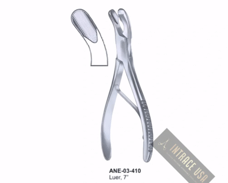 Luer, Bone Rongeurs 7”