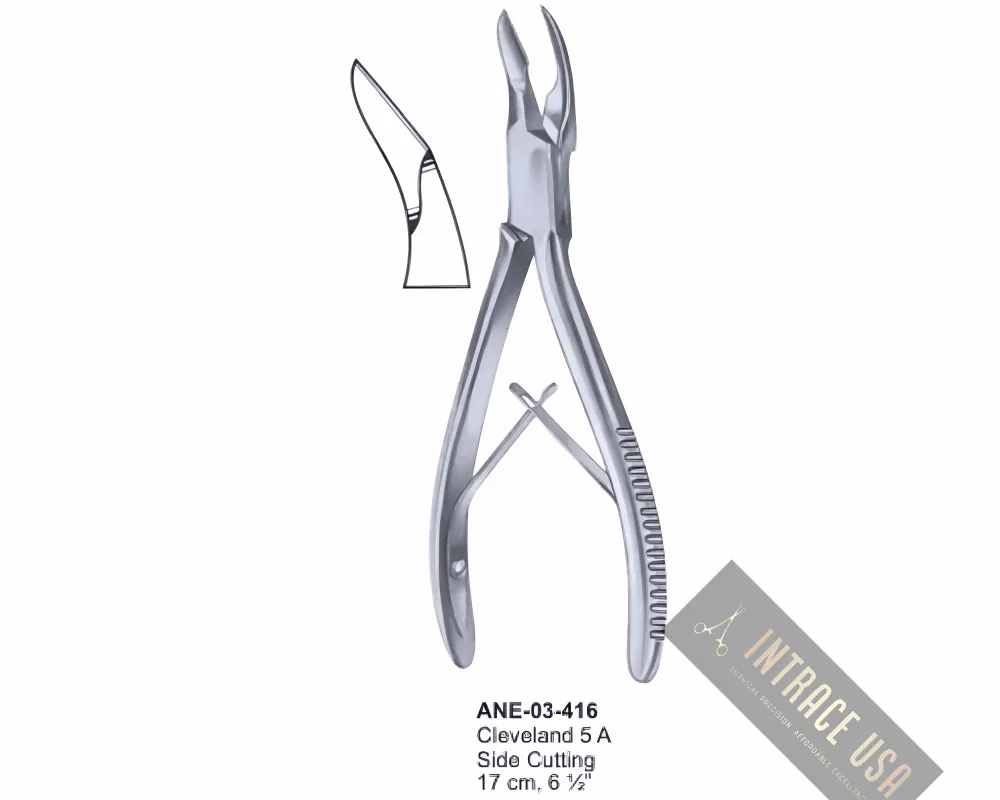 Cleveland 5 A Bone Rongeurs Side Cutting 17 cm, 6 ½”