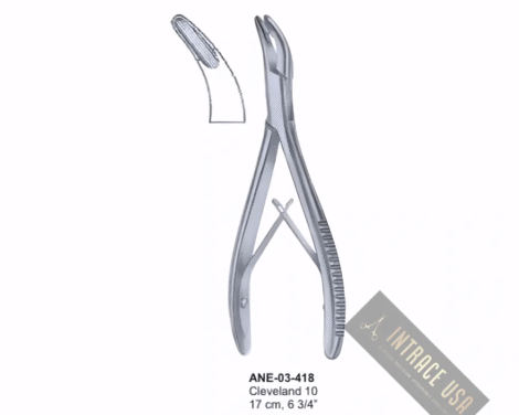 Cleveland 10 Bone Rongeurs 17 cm, 6 3/4”