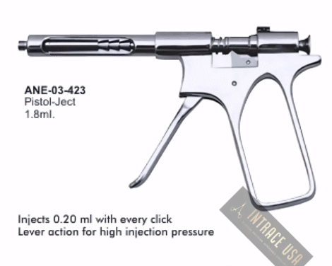 Pistol-Ject Dental Syringes 1.8mI.