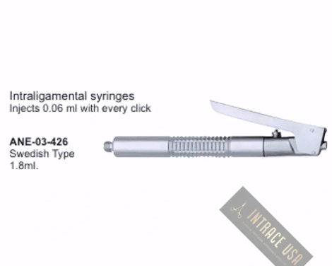 Swedish Type Dental Syringes 1.8mI.