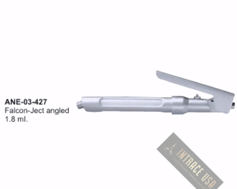 Falcon-Ject angled Dental Syringes 1.8 mI.