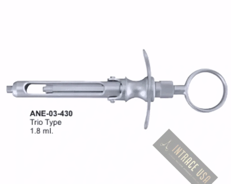 Trio Type Dental Syringes 1.8 mI.