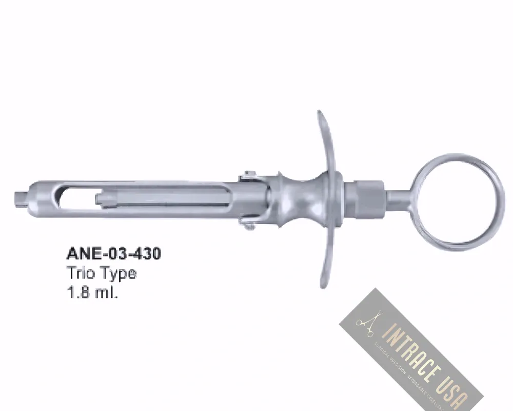 Trio Type Dental Syringes 1.8 mI.