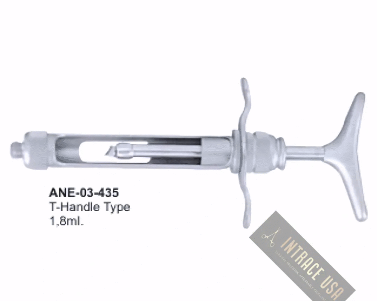 T-Handle Type Dental Syringes 1,8mI.