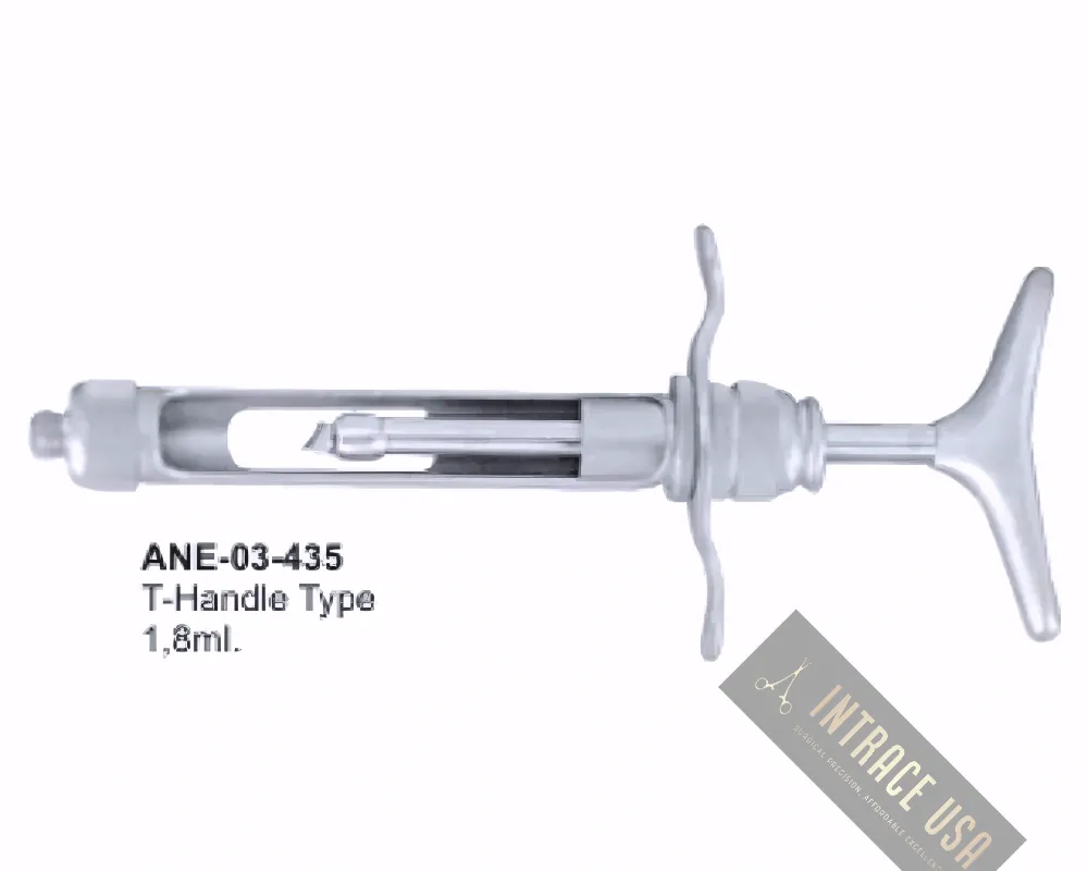 T-Handle Type Dental Syringes 1,8mI.