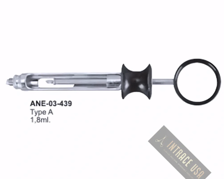 Type A Dental Syringes 1,8ml.