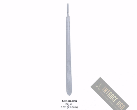 Scalpel Handles Fig.4L, 8 ½” (21.8cm)