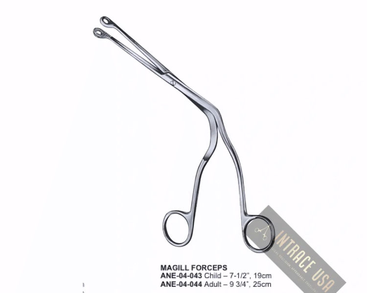 Magill Forceps, Adult – 9 3/4”, 25cm