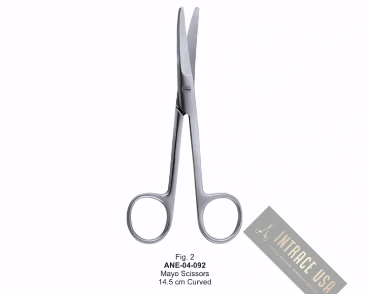 Mayo Scissors 14.5 cm Curved