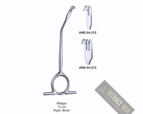 Williger Retractors, 13 cm Right, Blunt