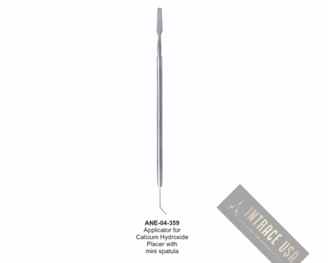 Amalgam Instruments, Applicator for  Calcium Hydroxide Placer with mini spatula