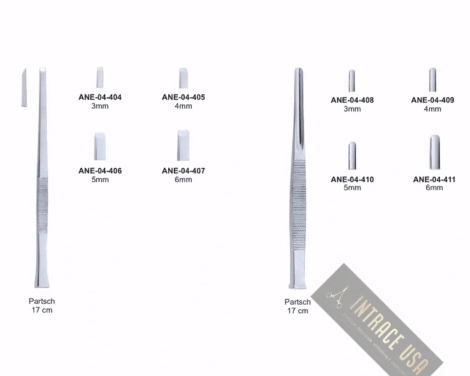 Partsch Bone Gouge, 17 cm, 5mm