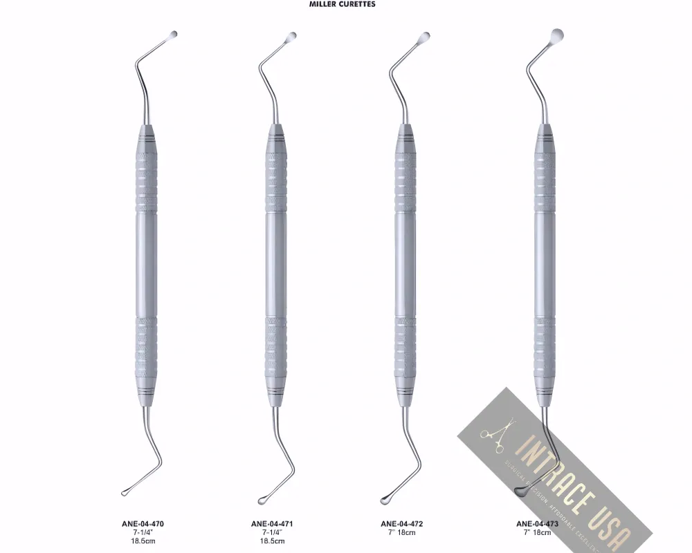 Miller Curettes, 7” 18cm
