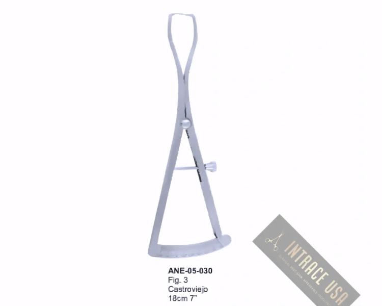 Castroviejo Calipers Rule Fig. 3 18cm 7”