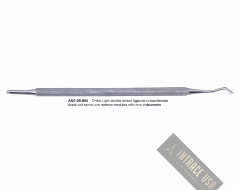 Ortho Light double ended ligature scaler/director tivate coil spring are remove modules with one instruments