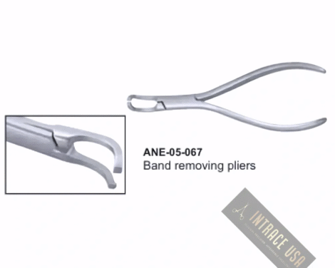 Band removing pliers