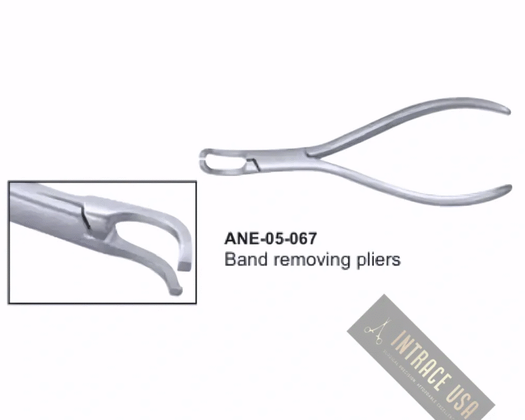 Band removing pliers