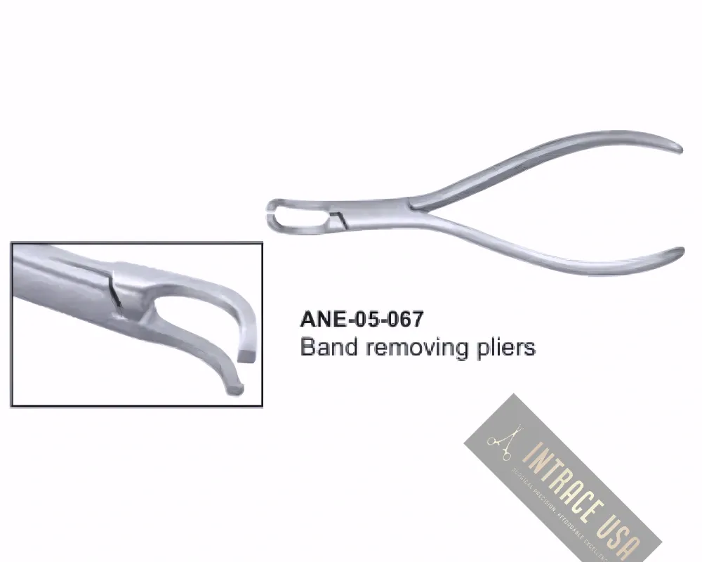 Band removing pliers