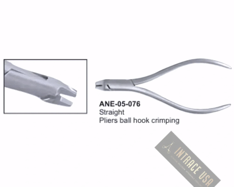 Pliers Ball Hook Crimping Straight