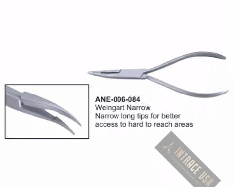 Weingart Narrow long tips for better access to hard to reach areas