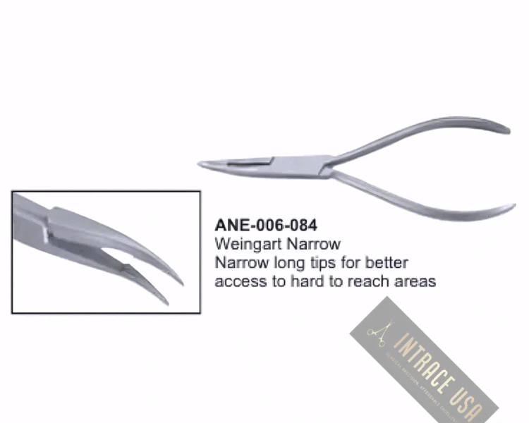 Weingart Narrow long tips for better access to hard to reach areas