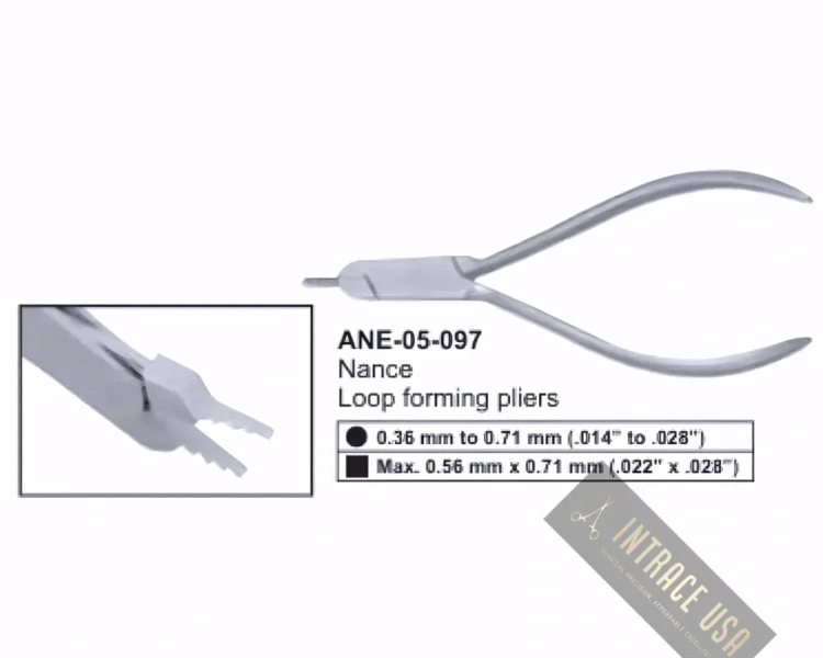 Nance Loop forming pliers