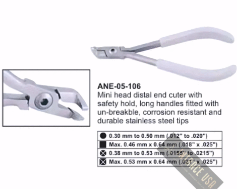Mini head distal end cutter