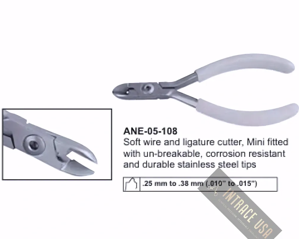 Soft wire and ligature cutter,