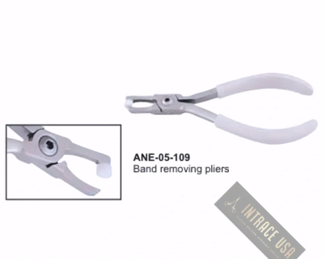 Band removing pliers