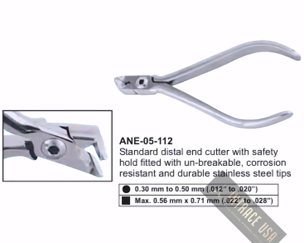 Standard distal end cutter