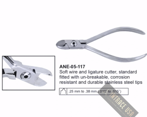 Soft wire and ligature cutter