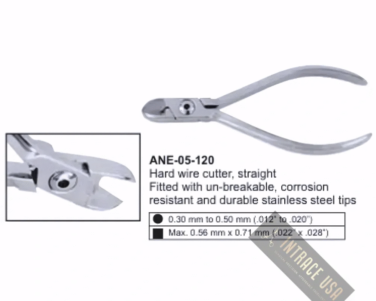 Hard wire cutter, straight